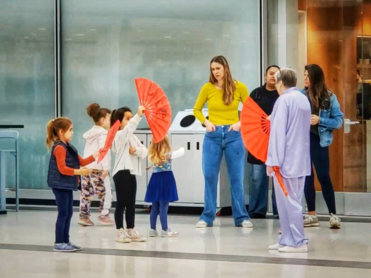 Tai Chi Lessons taking place at the Buffalo AKG Museum