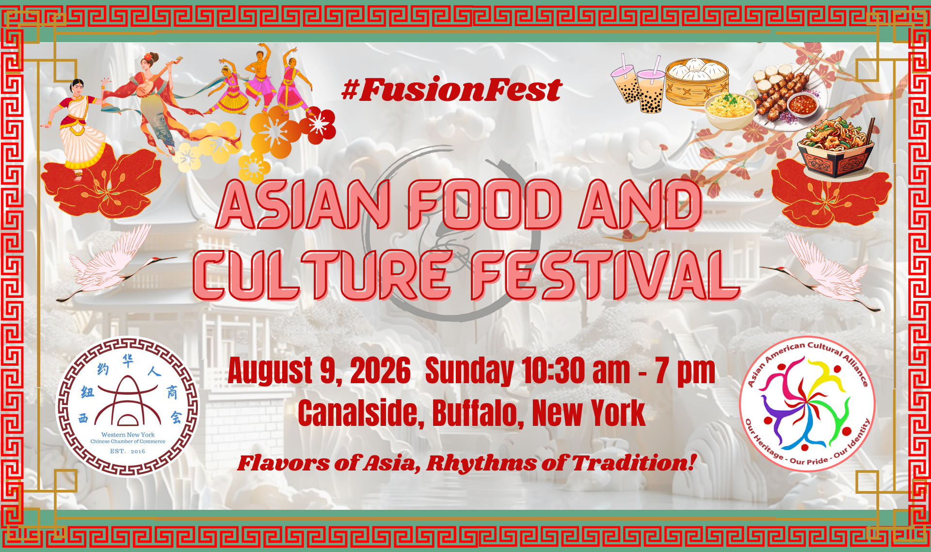 2026 Asian Food and Culture Festival - Banner